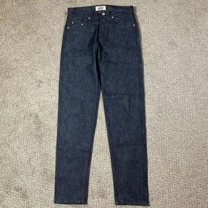 Naked & Famous Jeans Mens 29* Easy Guy Indigo Selvedge Button Fly Heritage